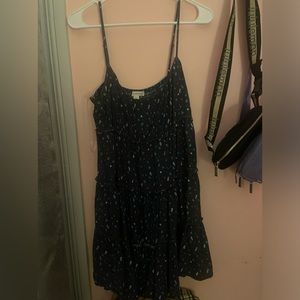 Blue Aeropostale dress with flowers